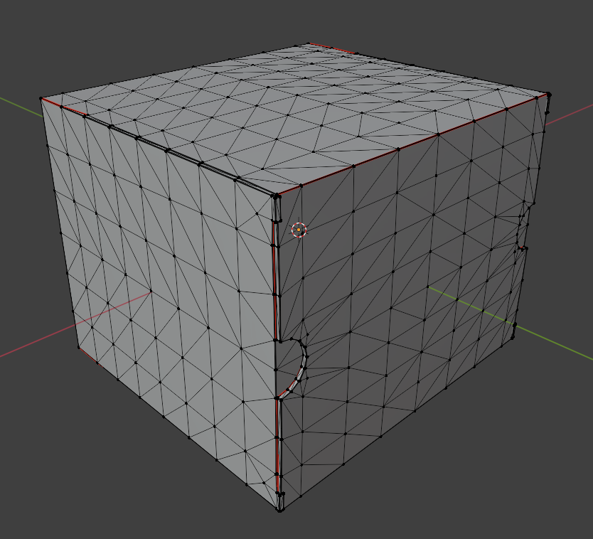 Image of the Big Box Template model with Thumb Holes